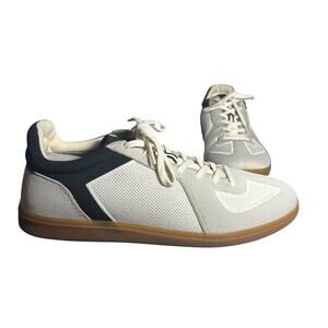 Rothy’s Men’s Sneakers Size 13 White Black Knit Gum Sole Sustainable RS01